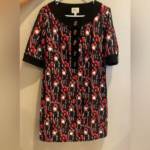 Milly Mod Geometric Shift Dress